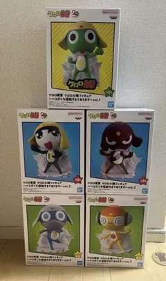 ケロロ軍曹 ケロロ小隊フィギュア～ペコポンを侵略するであります～5体セット