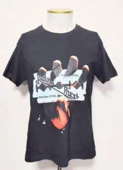 【Mサイズ】ジューダス・プリースト　ブラック　Tシャツ　半袖　ロックバンド