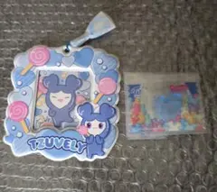TWICE　グミチャーム&カードホルダー　ツウィ　TZUVELY