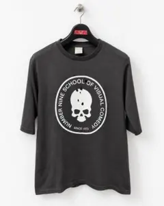 ナンバーナイン黒 スカル キムタク ドクロTシャツタイム期 01年 宮下期