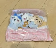ちいかわ おやすみベッドと繋がるマスコットセット ハチワレ うさぎ