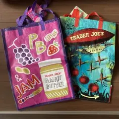 2個組　Trader Joe’s トレーダージョーズ　エコバッグ 【新品】