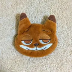 DAISO ダイソー ディズニー ズートピア ニックワイルド フェイスポーチ