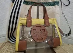 未使用級✨ トリーバーチ ショルダーバッグ 2WAY クリア 保存袋付