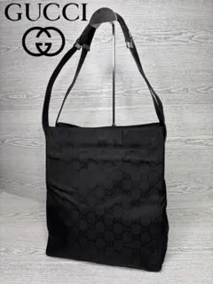 GUCCI ナイロン トートバッグ 黒 A4 ビジネス 肩掛け - メルカリ