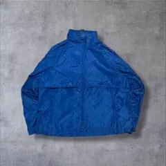 【希少・黒タグ】エディーバウアー ナイロンジャケットXL青ブルー古着ヴィンテージ