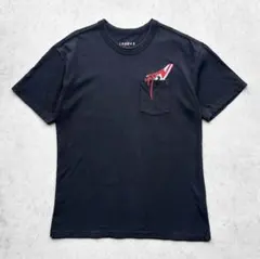 完売品 NIKE エアジョーダン1 スニーカー 刺繍 ポケット Tシャツ