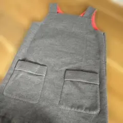 Rodeo Crowns グレー ワンピース リボン付きのサムネイル