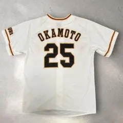 読売ジャイアンツ UA 岡本和真 背番号25番 フル刺繍 XLサイズ 2019