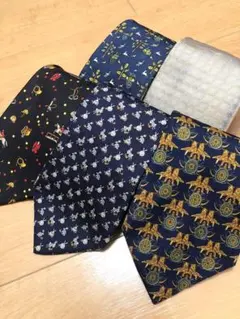 Salvatore Ferragamo ネクタイ 5本セット イタリア製