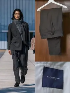 【ほぼ未使用品】レインメーカー京都　ノーカラー日本製ジャケット46 2025年最新】rainmaker ノーカラーの人気アイテム - メルカリ