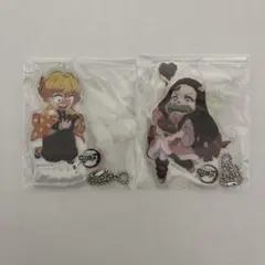 鬼滅の刃 バレンタイン アクリルキーホルダー 我妻善逸 竈門禰豆子