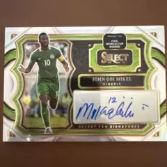 John Obi Mikel Panini Select 친필 사인 카드