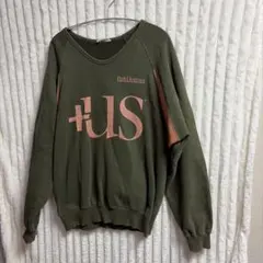 Perfe Designus スウェット ヴィンテージ カーキ