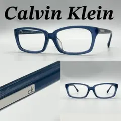 カルバンクライン 眼鏡フレーム 伊達眼鏡 プラスチック ネイビー 70808