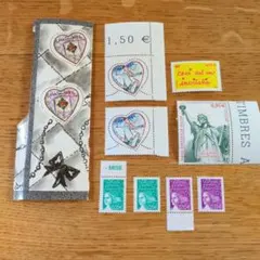 フランス、バレンタイン記念切手：イヴ・サン＝ローラン - メルカリ