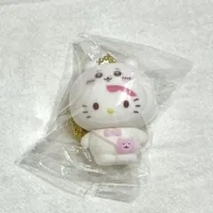 キティちいかわ シークレットフロッキーマスコットチャーム