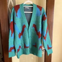 ZARA ザラ　マルチカラーニットカーディガン　ニット　カーディガン　派手