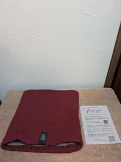 ネックウォーマー 暖かい 裏起毛 ボア メンズ レディース ワインレッド