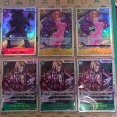 ワンピースカード　500年後の未来　SR6枚セット