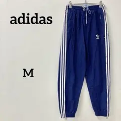 adidas アディダス トレフォイル 3ライン トラックパンツ 裾ジップ付き