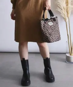 本日終了✨ヒョウ柄2wayレオパードトートショルダーバッグフレドリックパッカーズ