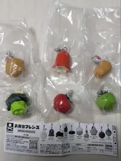 お弁当フレンズ めじるしマスコット 6個セット