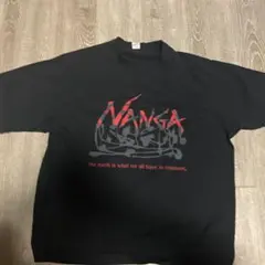 NANGA Tシャツ ブラック Fサイズのサムネイル