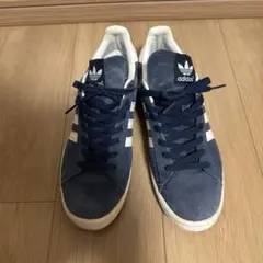 adidas キャンパス　ネイビー スエード