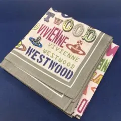 新品✨Vivienne Westwood オーブデザイン　ハンカチ 宇宙刺繍