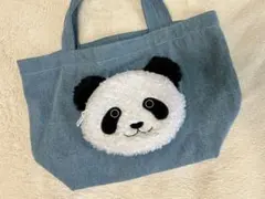 新品♡上野動物園オリジナル パンダ デニムトートバッグ シャンシャン
