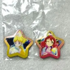 ラブミーティア「ALL AIKATSU! STAR 缶バッジ」各1個のサムネイル