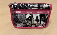 LeSportsac アート風ポーチ