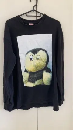 Supreme クルーネック 長袖カットソー ブラックのサムネイル