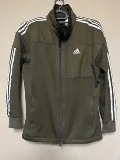 adidas アディダス　ジャージセットアップ　ブラック　オリーブ