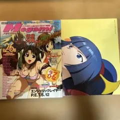 美品 Megami メガミマガジン　アニメディア2001年4月号別冊　付録付き