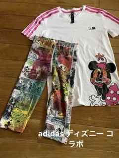 adidas アディダス ディズニー コラボ 半袖Tシャツ 120cm 美品