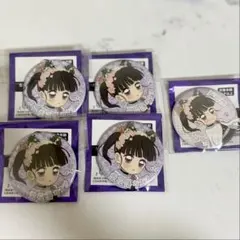 鬼滅の刃　ナンジャタウン　缶バッジ　栗花落カナヲ　セット