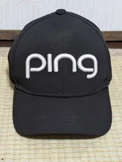 PING ゴルフ キャップ ブラック　レディース