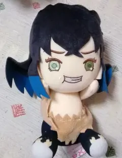鬼滅の刃 でっかいぽふっとぬいぐるみ 嘴平伊之助