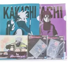 NARUTO 一番くじ クリアファイル キャンバス風ボード チャーム