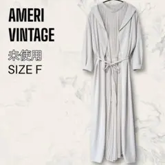 AMERI VINTAGE フロント プリーツ ロング ドレス オールインワンのサムネイル