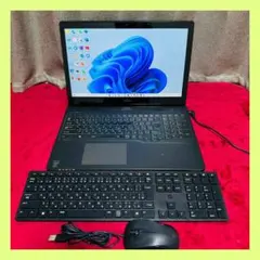 S406 富士通ノートパソコン i7メモリ8G高速Windows11オフィス付き