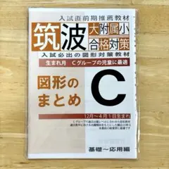 筑波大学付属小学校　合格対策　図形のまとめ C 教育図書21