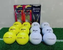 ★未使用品★SRIXON Z-STAR XV＆Z-STAR ゴルフボール 12個