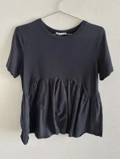 ZARA ぺプラムTシャツ