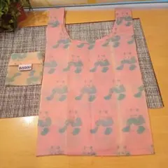 ハグー★旧ロゴ★baggu★ベイビー★パンダ★可愛い★ピンク★エコバッグ★難ありのサムネイル