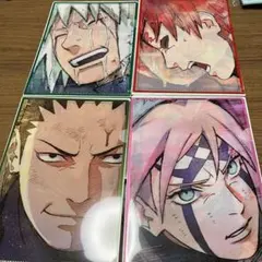 SALE中☆NARUTO疾風伝miniクリアファイルコレクション4枚セット