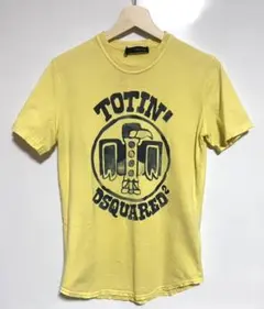 DSQUARED Tシャツ　イエロー　S