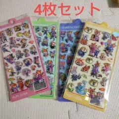 ズートピア 水シール ウォーターシール 4枚セット